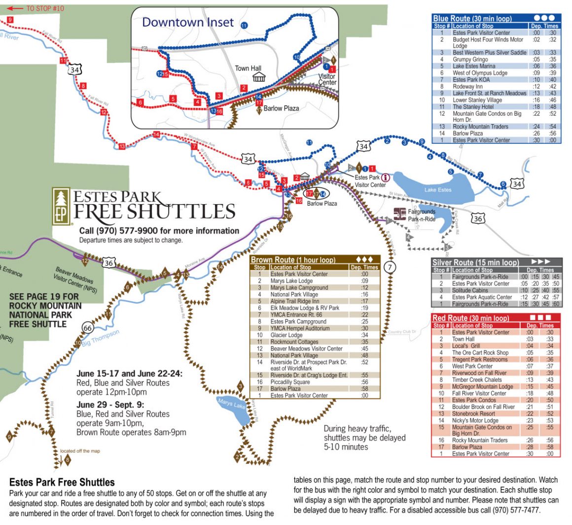 estesparkshuttlemaplg Discover Estes Park Colorado